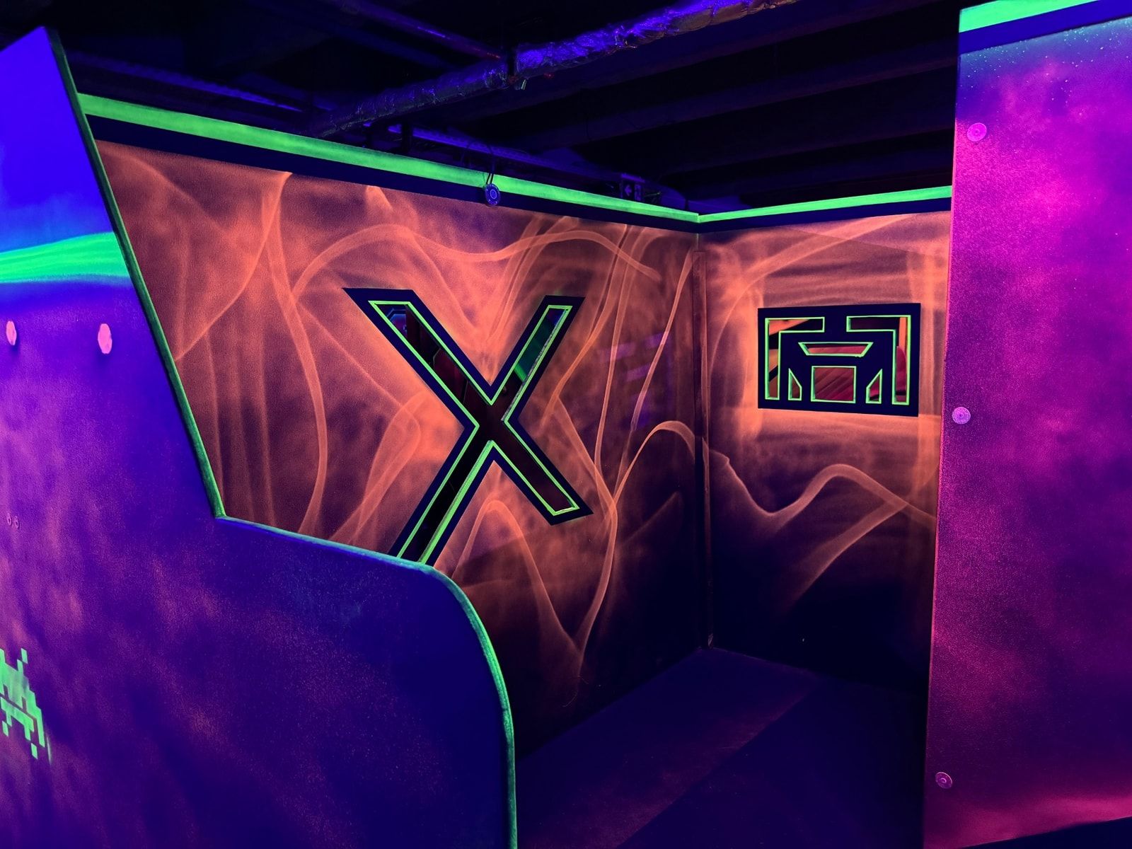 Lasertag-Arena in Paderborn mit Hindernissen