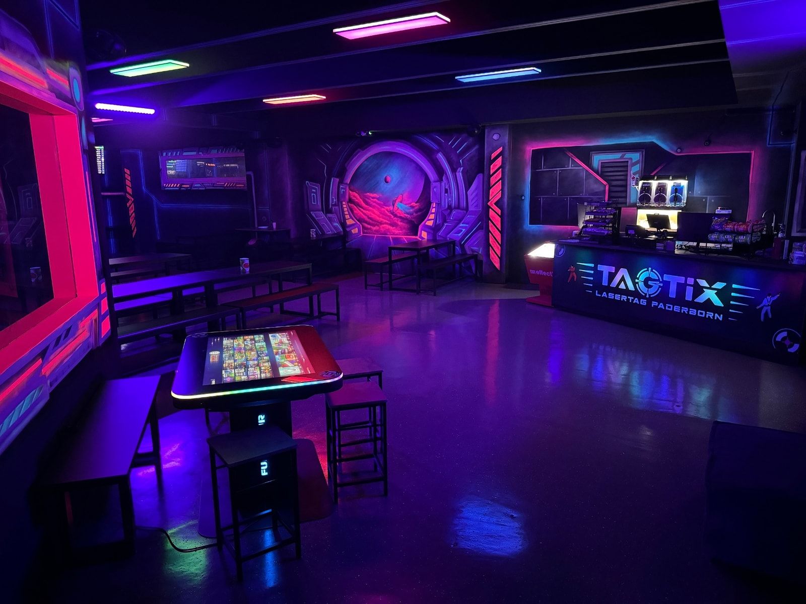 Lounge im TAGTIX Standort Paderborn